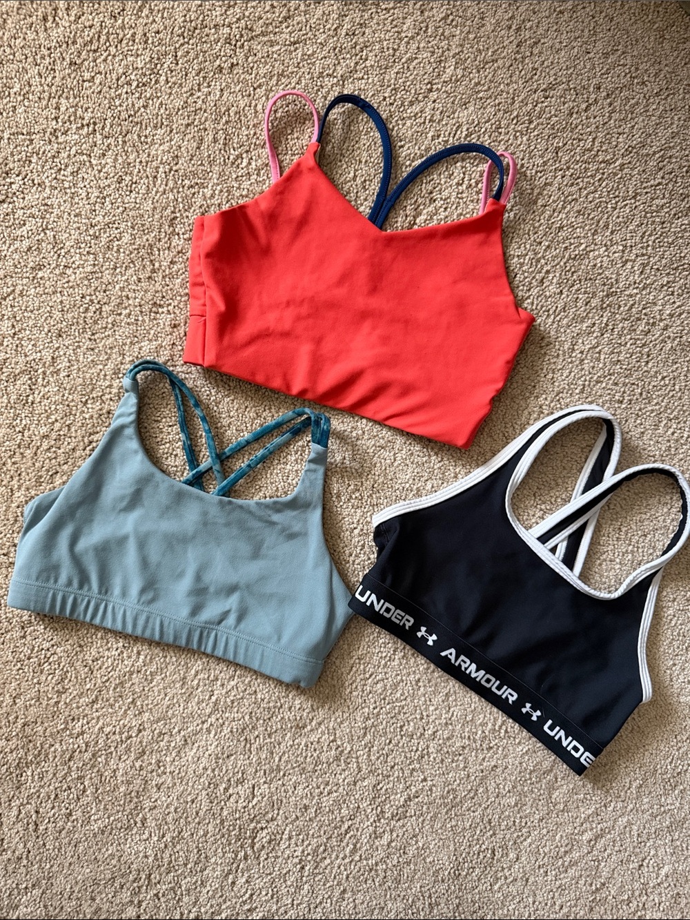 Athleta, Under Armor & Old Navy Sports Bra Lot